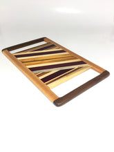 Load image into Gallery viewer, Medium Diagonal Cutting Board With Handles
