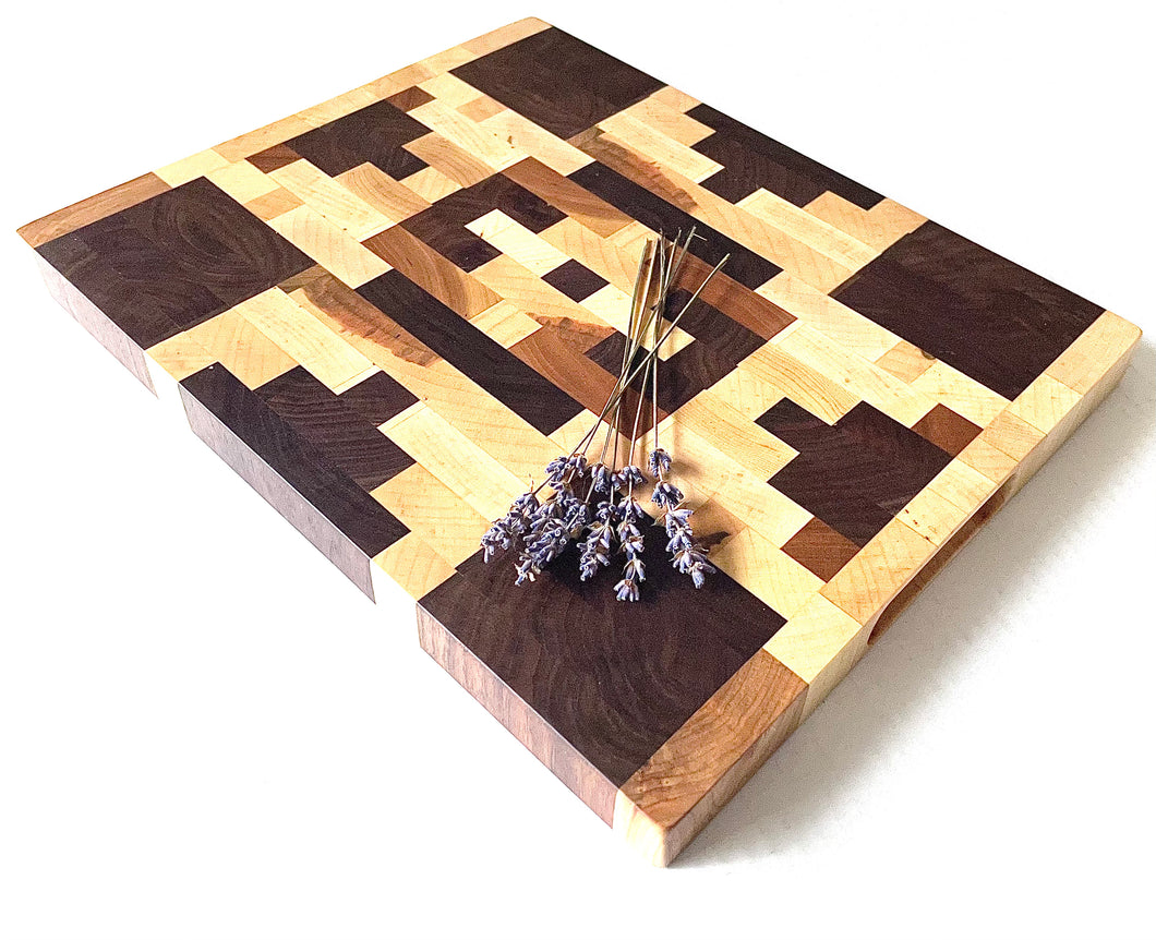 Medium End Grain Cutting Board $165.00